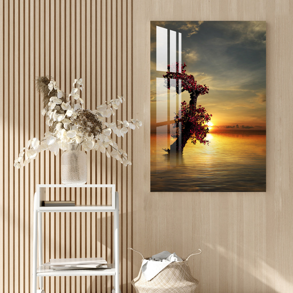 "The Beauty of Sunrise" Colorful Acrylic Wall Art - My Interior Factory