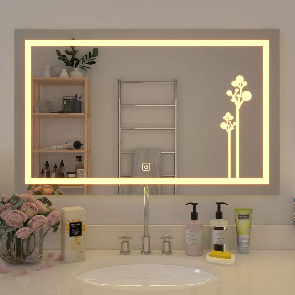 The Candy Tree LED Bathroom Mirror - Smart Touch Wall Mirror | My Interior Factory