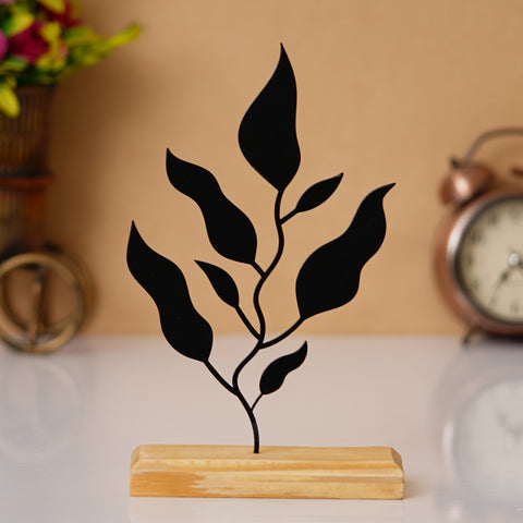 Leaf Prime Wood Sculpture Wire Art - Enhance Your Space with My Interior Factory