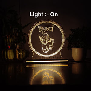 ACRYLIC KRISHNA (FOOT) LED - Exquisite LED Art for Home Decor | My Interior Factory