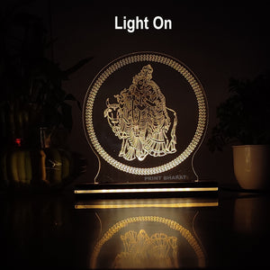 ACRYLIC RADHE KRISHNA JODI JI LED - Exquisite LED Art for Home Decor | My Interior Factory
