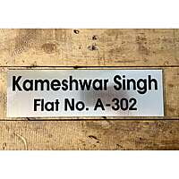 Beautifully Durable Acrylic Metal Nameplate