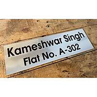 Beautifully Durable Acrylic Metal Nameplate