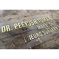 Doctor's Acrylic Name Plate | My Interior Factory | Home Decor