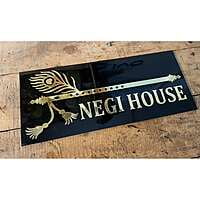 Peacock Pankh Acrylic Name Plate Peacock Pankh Acrylic Name Plate