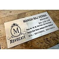 Stainless Steel with Acrylic Nameplate Stainless Steel with Acrylic Nameplate