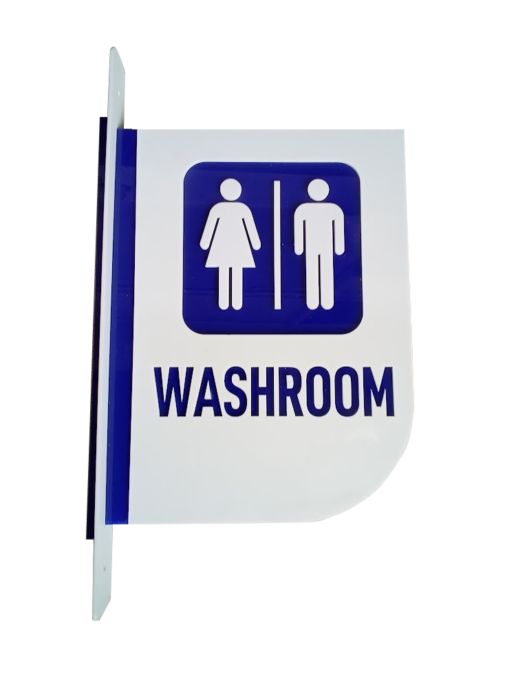 Personalized Washroom Name Plate for Home Decor | My Interior Factory