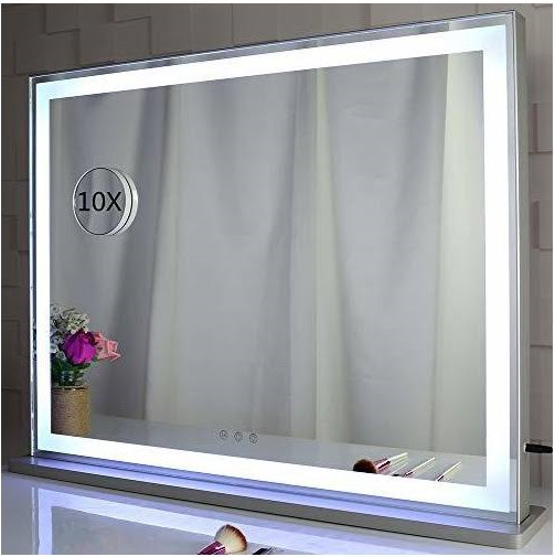 Rectangular Touch Sensor LED Mirror for Living Room 011